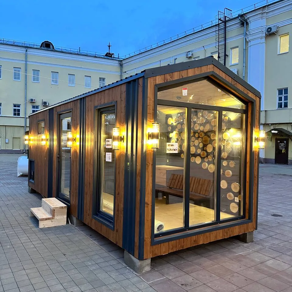 Cтроительство бани Мини Барн-Хаус в Краснодаре — фото 4